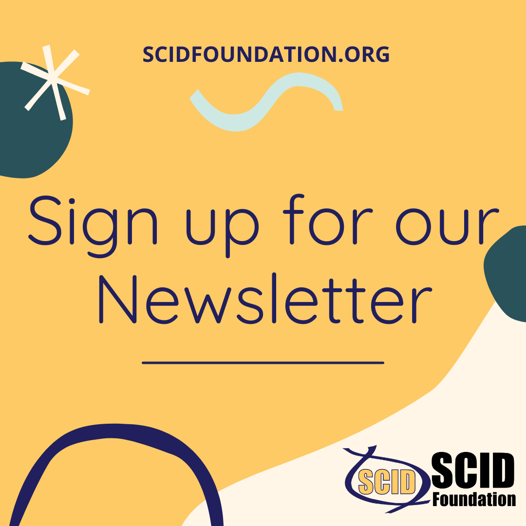 SCID Foundation Newsletter graphic