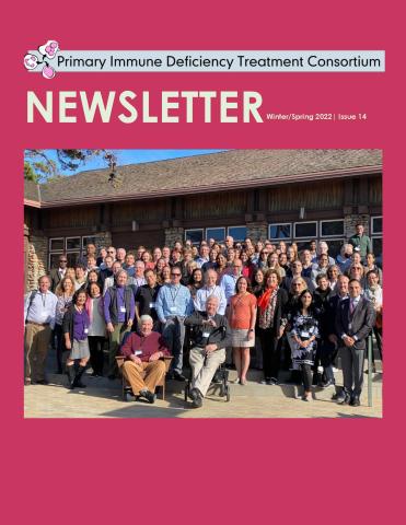 The first page of the PIDTC Winter-Spring 2022 newsletter