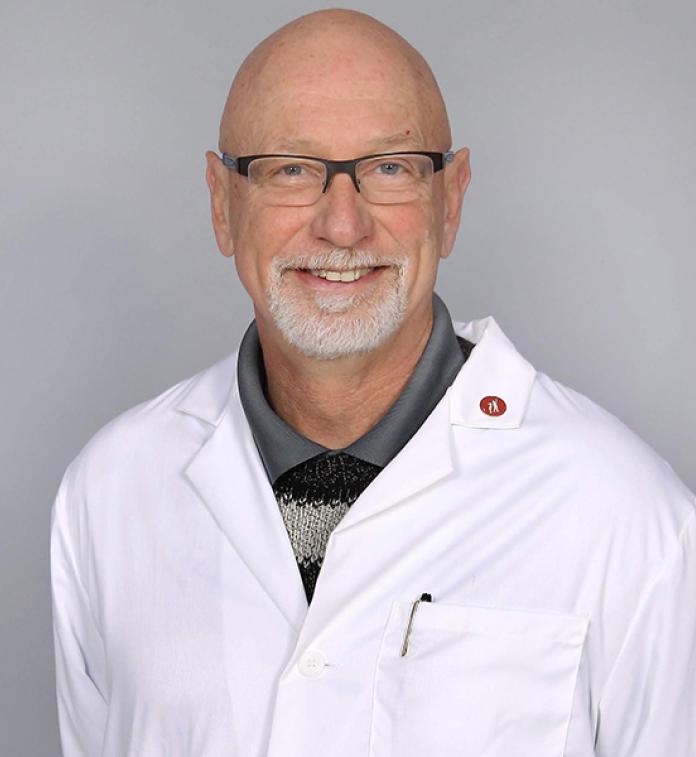 A photo of Fred Goldman, MD.