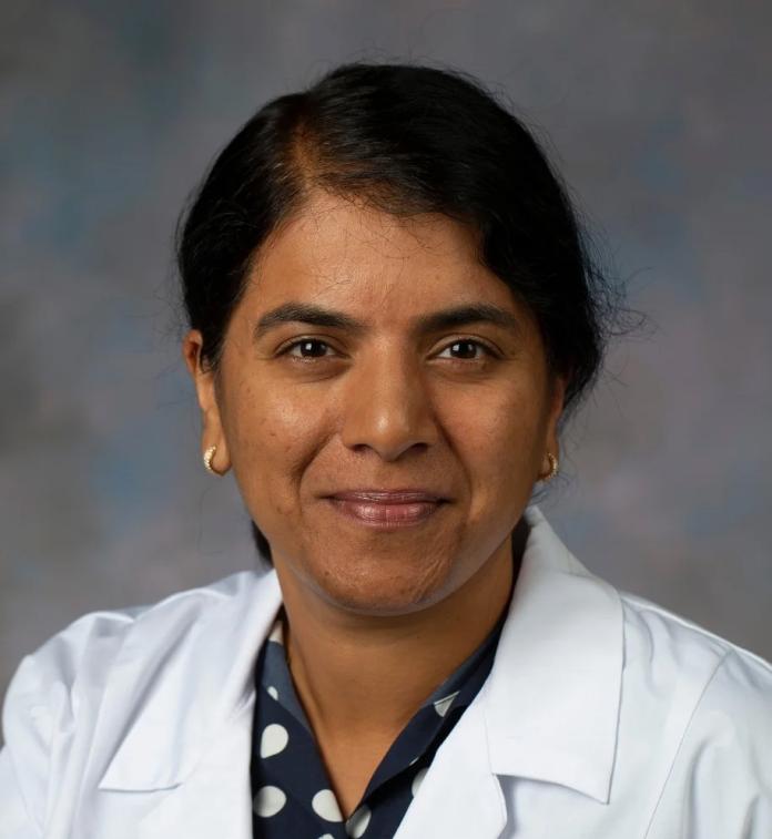 A photo of Hemalatha Rangarajan, MD.